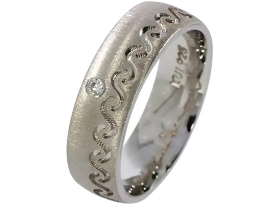 Aladin - single ring (silver)